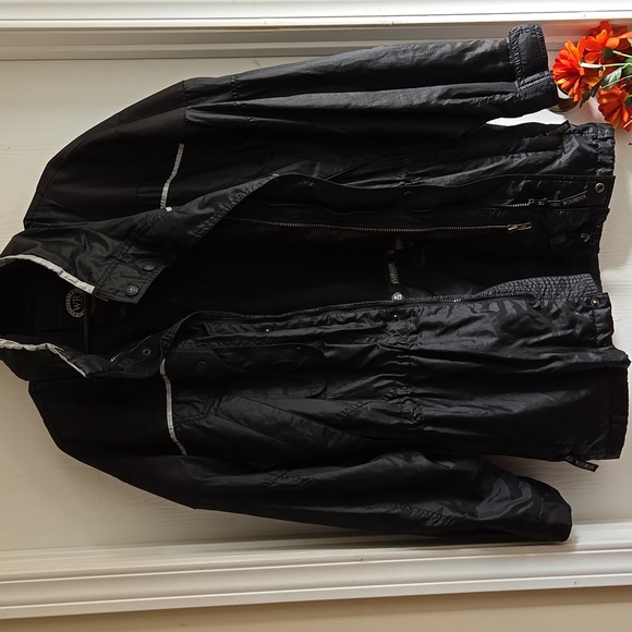 WindRiver Outfitting Co.| Black Fleece Lined Windbreaker Jacket - Picture 11 of 11